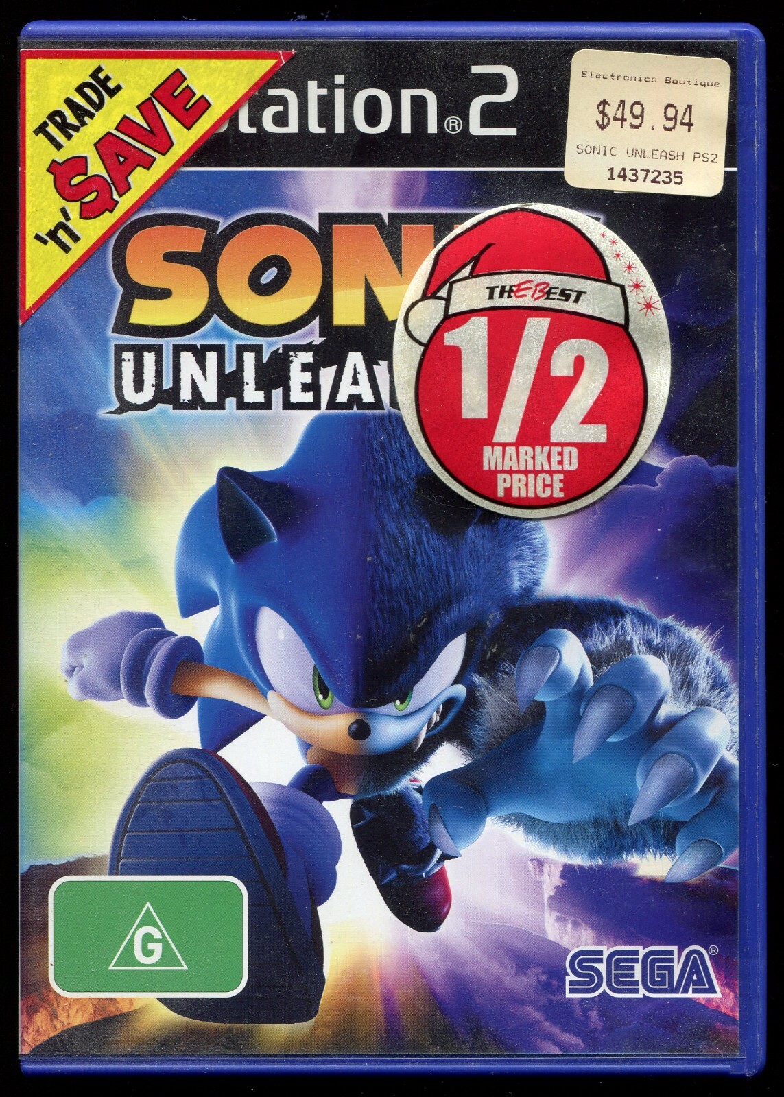 【中古】 Sonic Unleashed $_57.JPG?set_id=8800005007