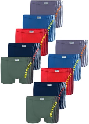 10 Jungen Boxershorts Baumwolle Unterhose Unterwäsche Unterhosen Shorts Champion