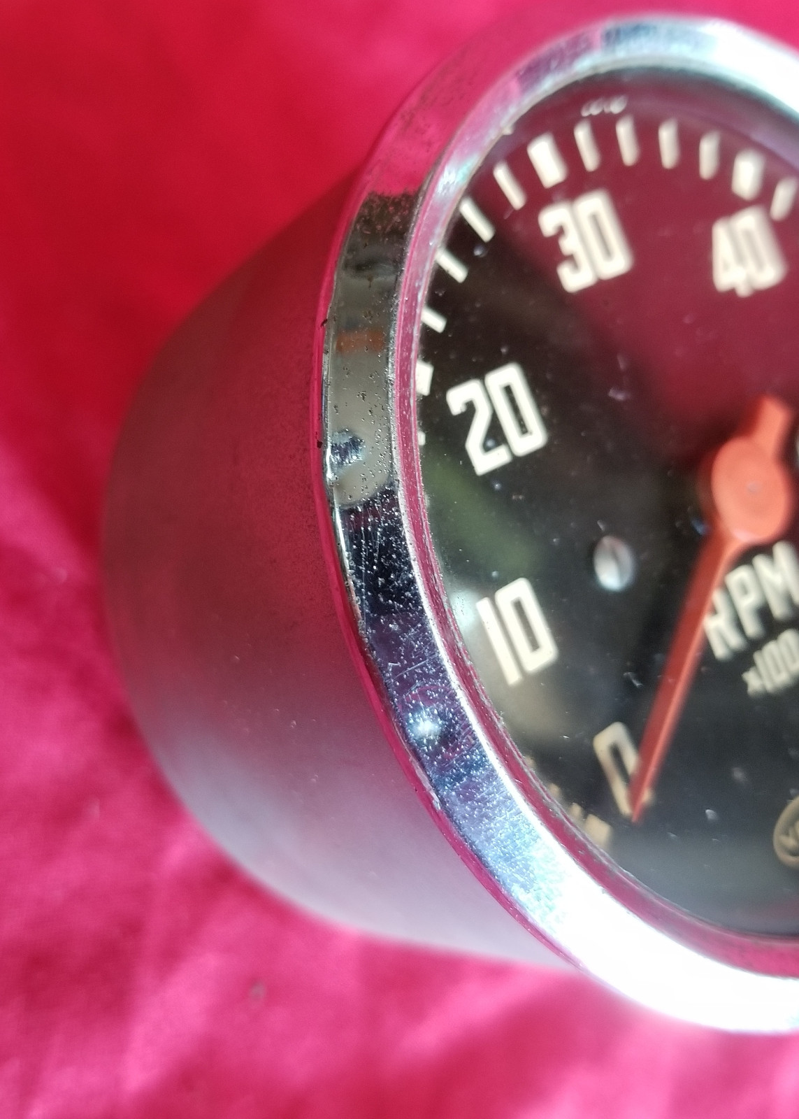 Tachometer Tach marine VDO OTA x100 RPM vintage Penta Volvo 230/5/1