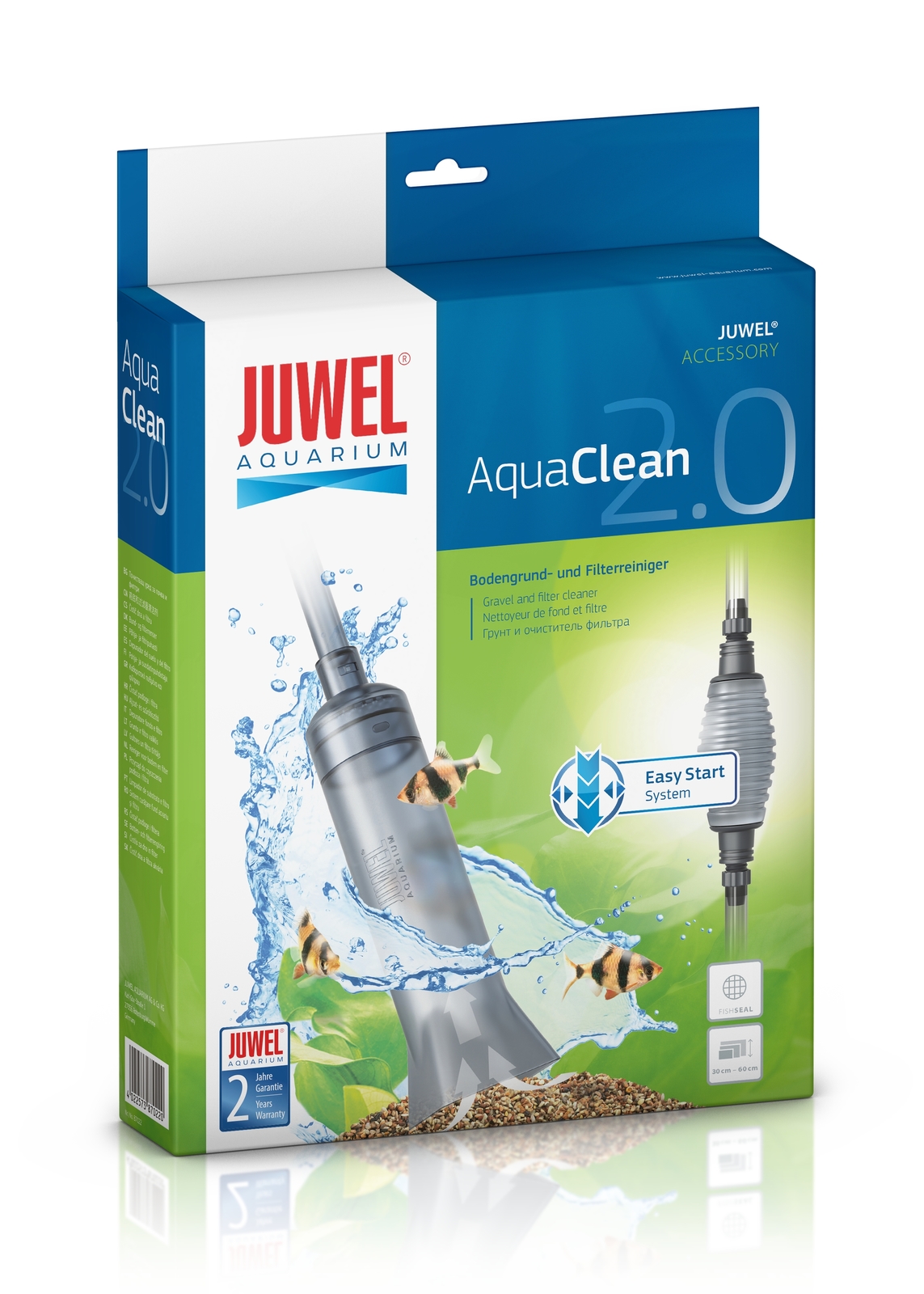 Juwel AquaClean 2.0  Bodengrundreiniger Filterreiniger Mulmsauger