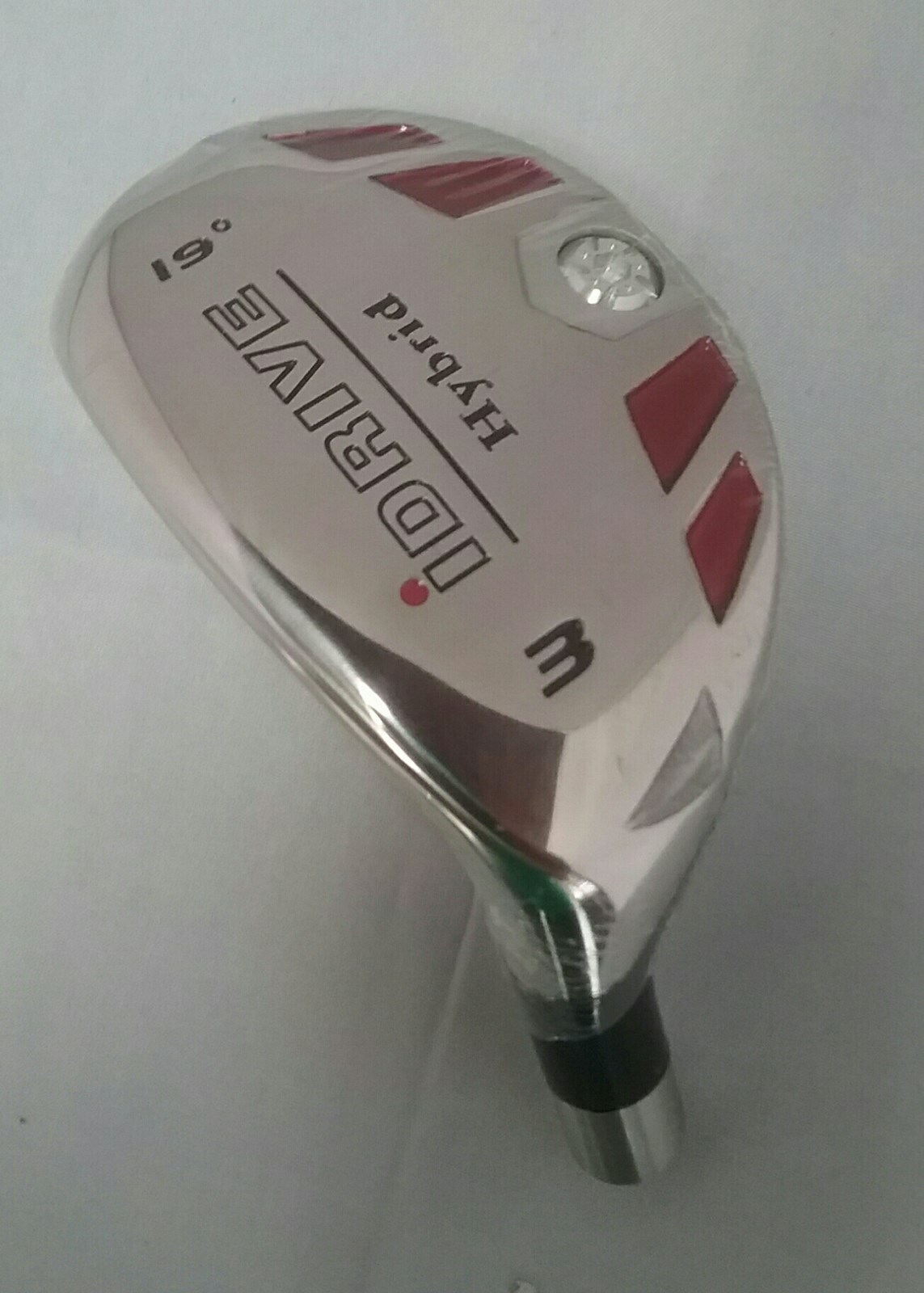 New #3 /19° iDRIVE HYBRID IRON LEFT HANDED Golf Club Component ( Head Only )