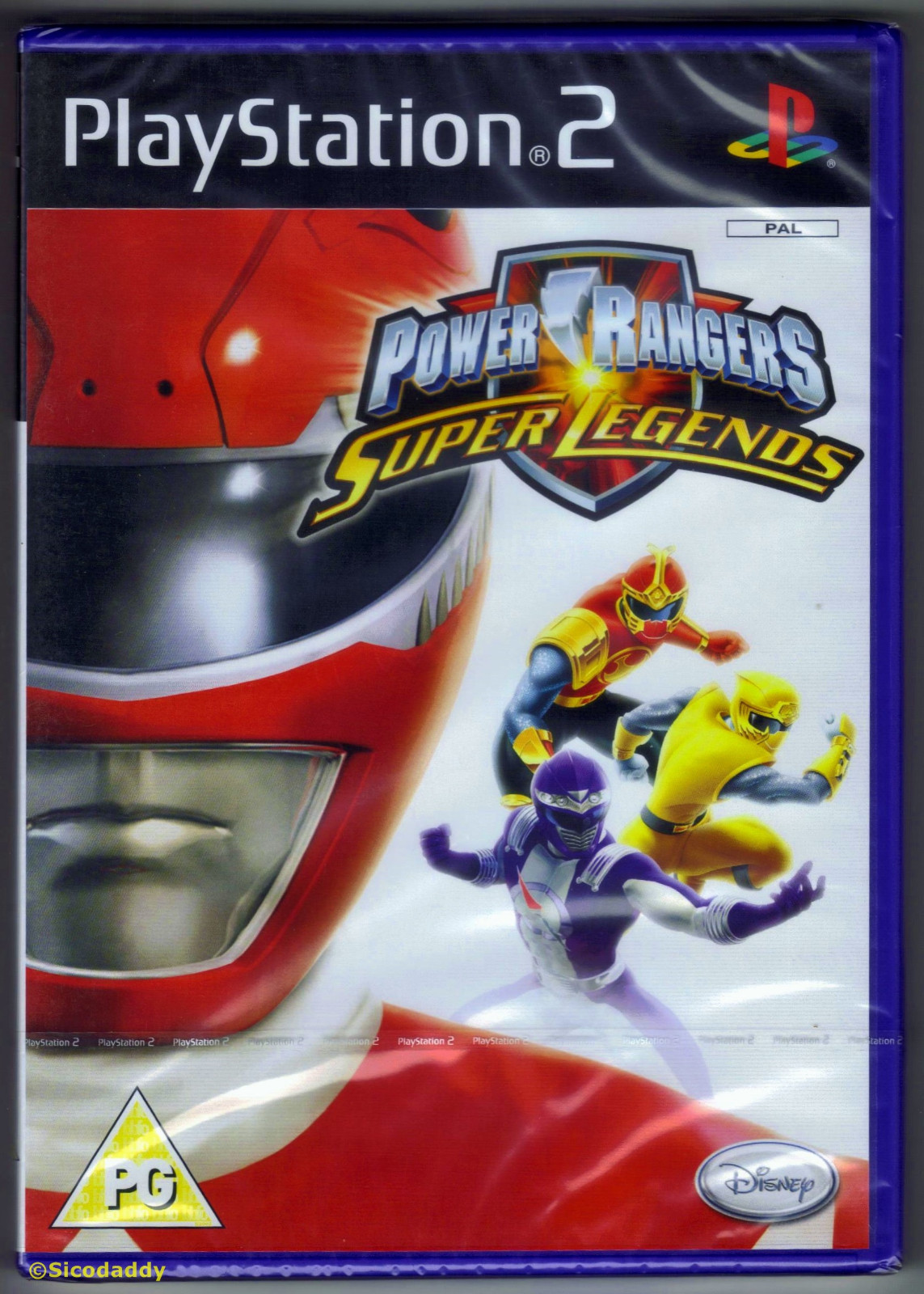 PS2 Power Rangers: Super Legends (2007), UK Pal, Brand New