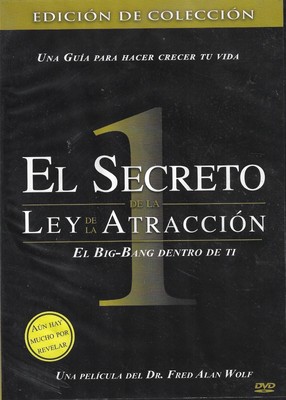 El Secreto De La  Ley De Atracción DVD Pelicula De Dr. Fred Alan Wolf