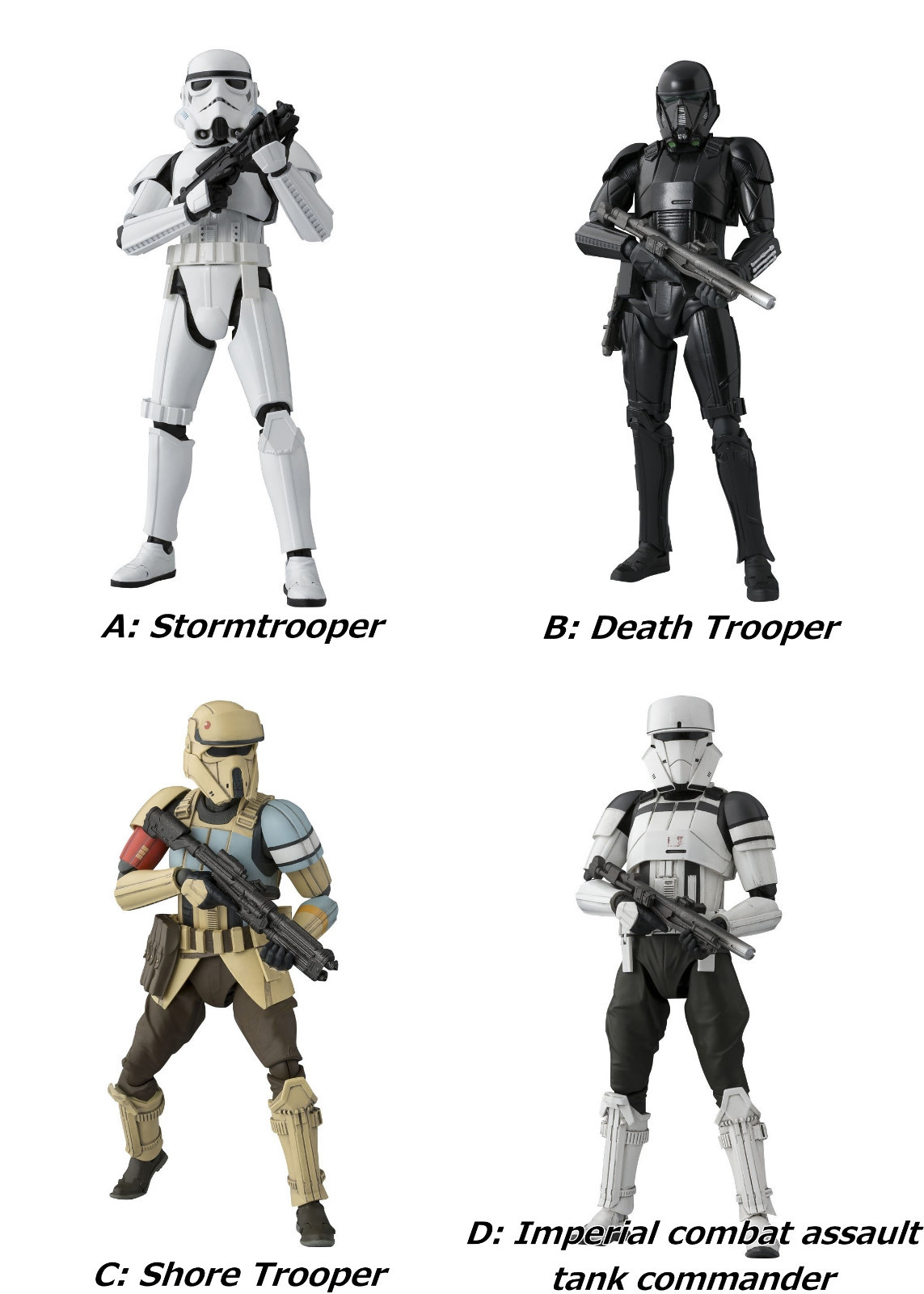 Star Wars ROGUE ONE Storm Trooper BANDAI S.H.Figuarts Death