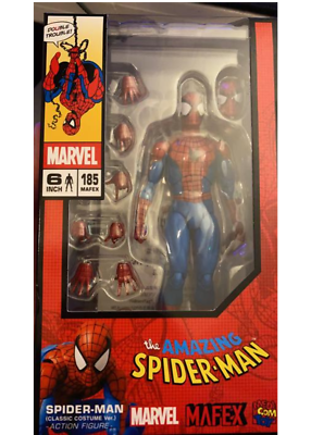 GENUINE MAFEX No. 185 Spider-Man (Classic COMIC Ver.) US