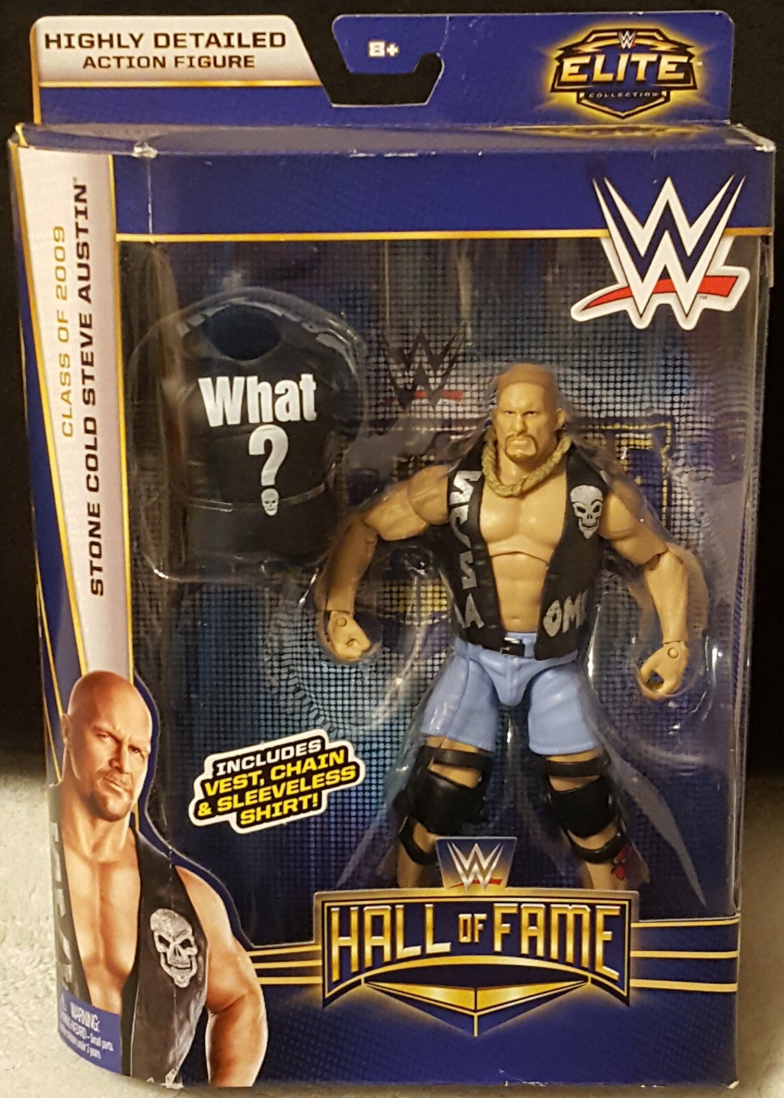 STONE COLD STEVE AUSTINフィギュア　WWE Amazon.com: WWE Wrestlemania Stone Cold Steve Austin Figure