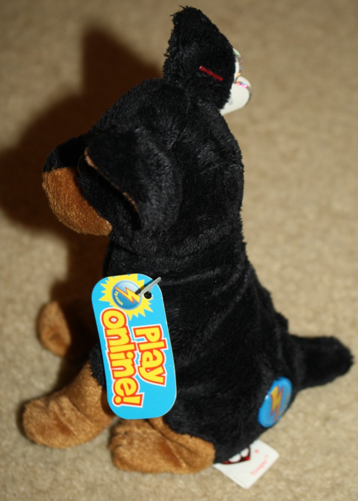 NWT TY 2.0 BEANIE BABY TROOPER THE DOG 6