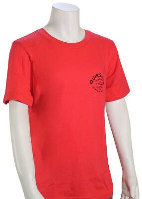 

Футболка Quiksilver Boys Script Talk — красная — новинка, Красный