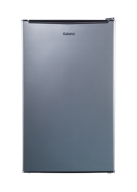 Freezer Small Compact Single Door 3.3 Cu Ft Stainless Steel Look New