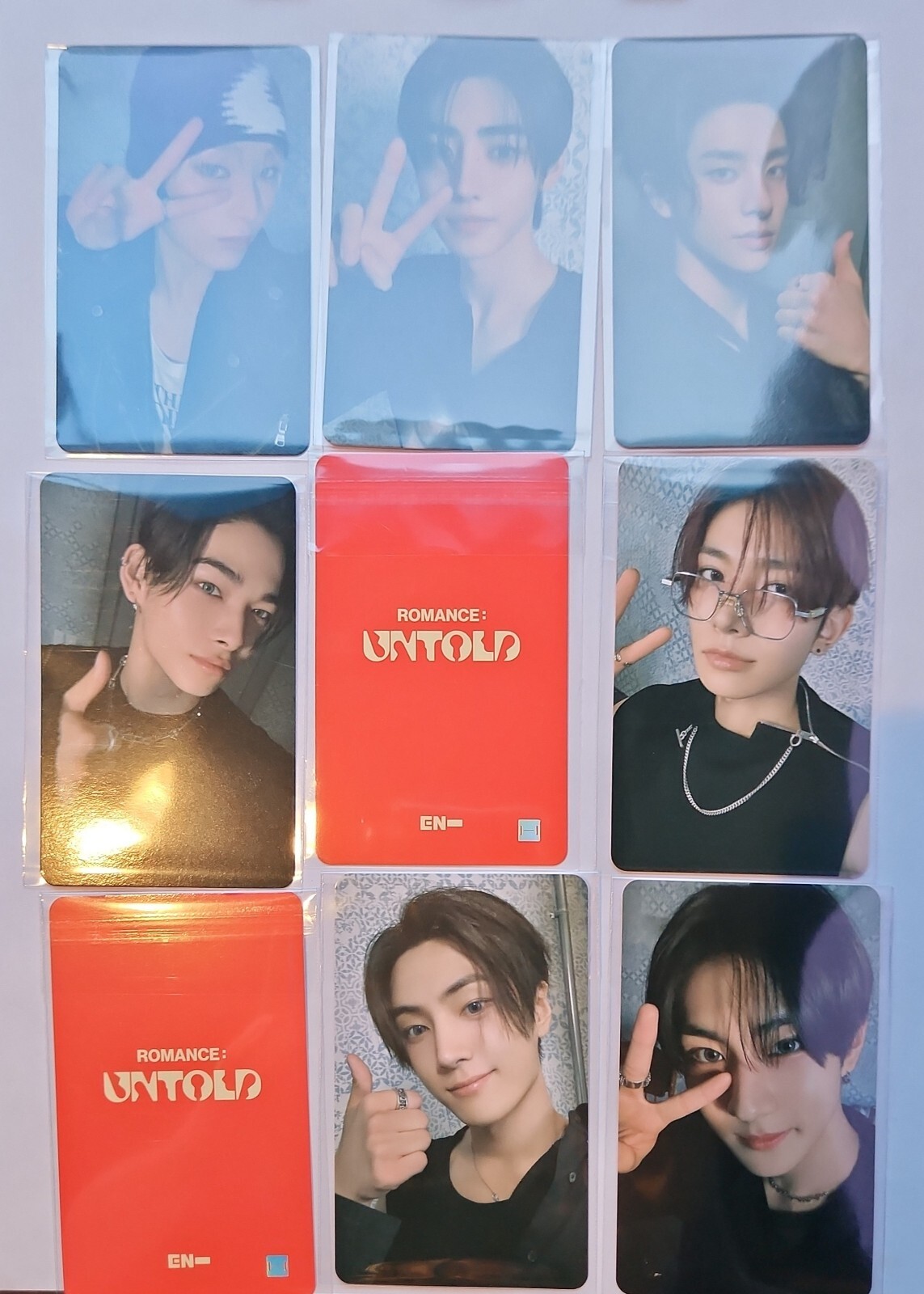 ENHYPEN LUCKYDRAW PHOTOCARD [SHOWCASE] ROMANCE : UNTOLD