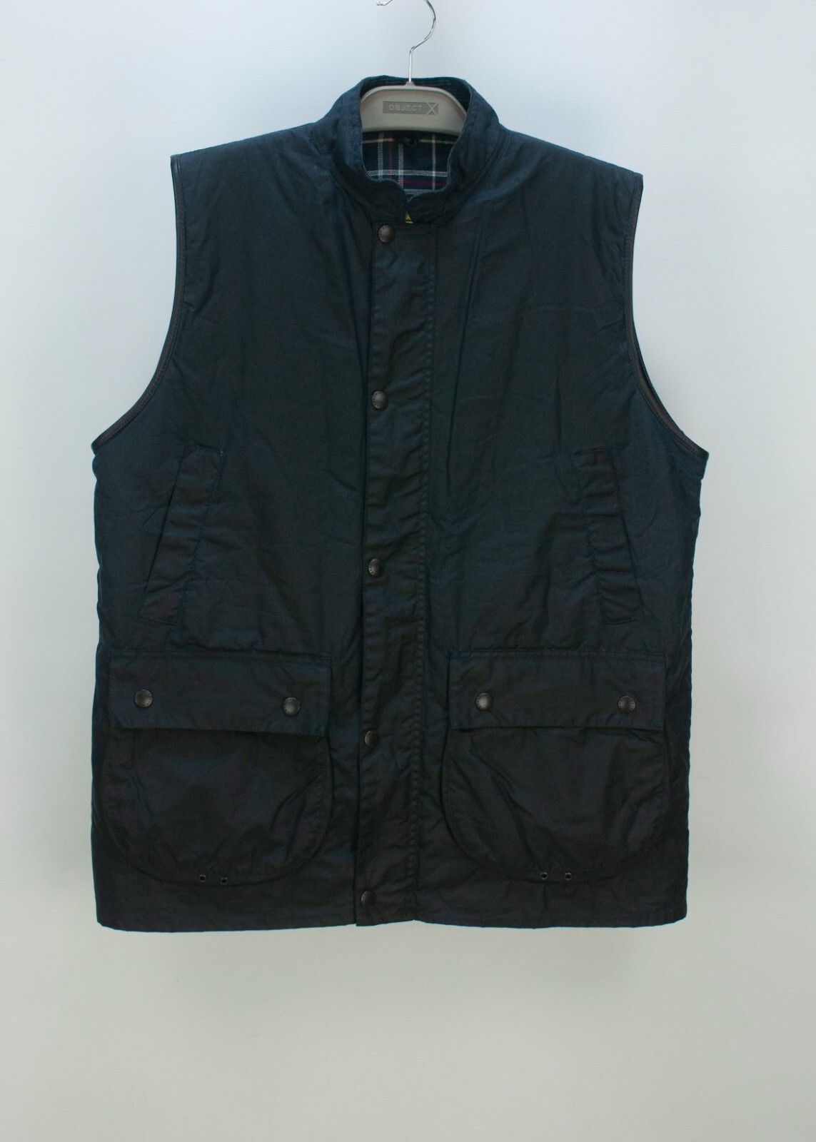 Vintage A225 Barbour Westmorland Waxed Vest Waistcoat