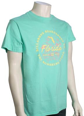 

Футболка Billabong Seal Florida — светло-голубой — новинка, Зеленый