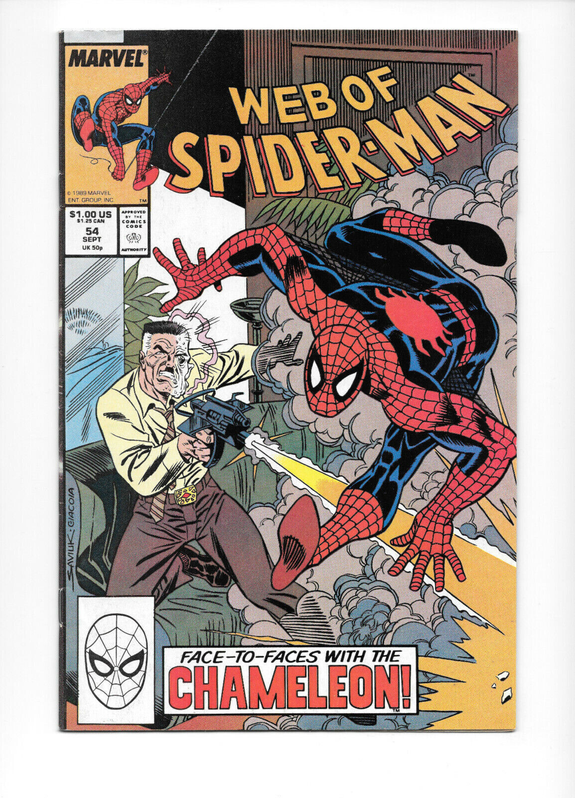 Web Of Spider-Man #54 1989 VF Marvel Comics | eBay