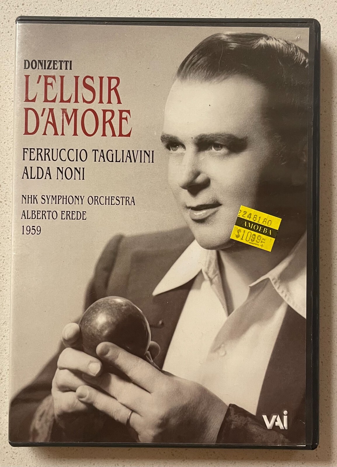DONIZETTI - L'ELISIR D'AMORE - TAGLIAVINI - NONI - EREDE