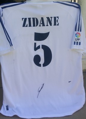 zidane madrid jersey