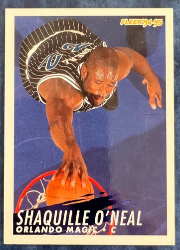 Shaquille O'Neal 1994-95 Fleer #160 Orlando Magic 🏀 NBA