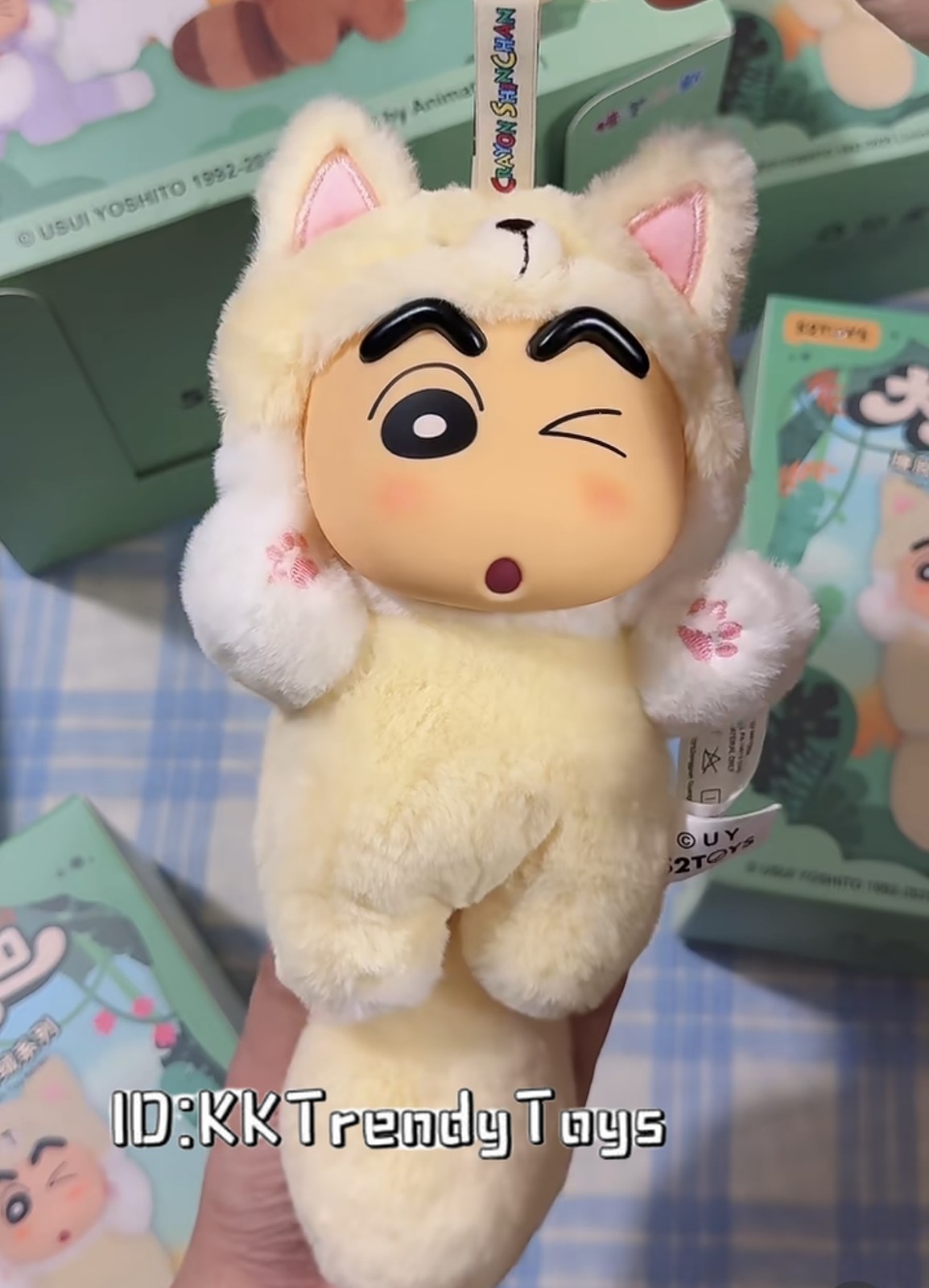 52TOYS Crayon Shin-chan Big Tails Vinyl Plush Pendant Blind