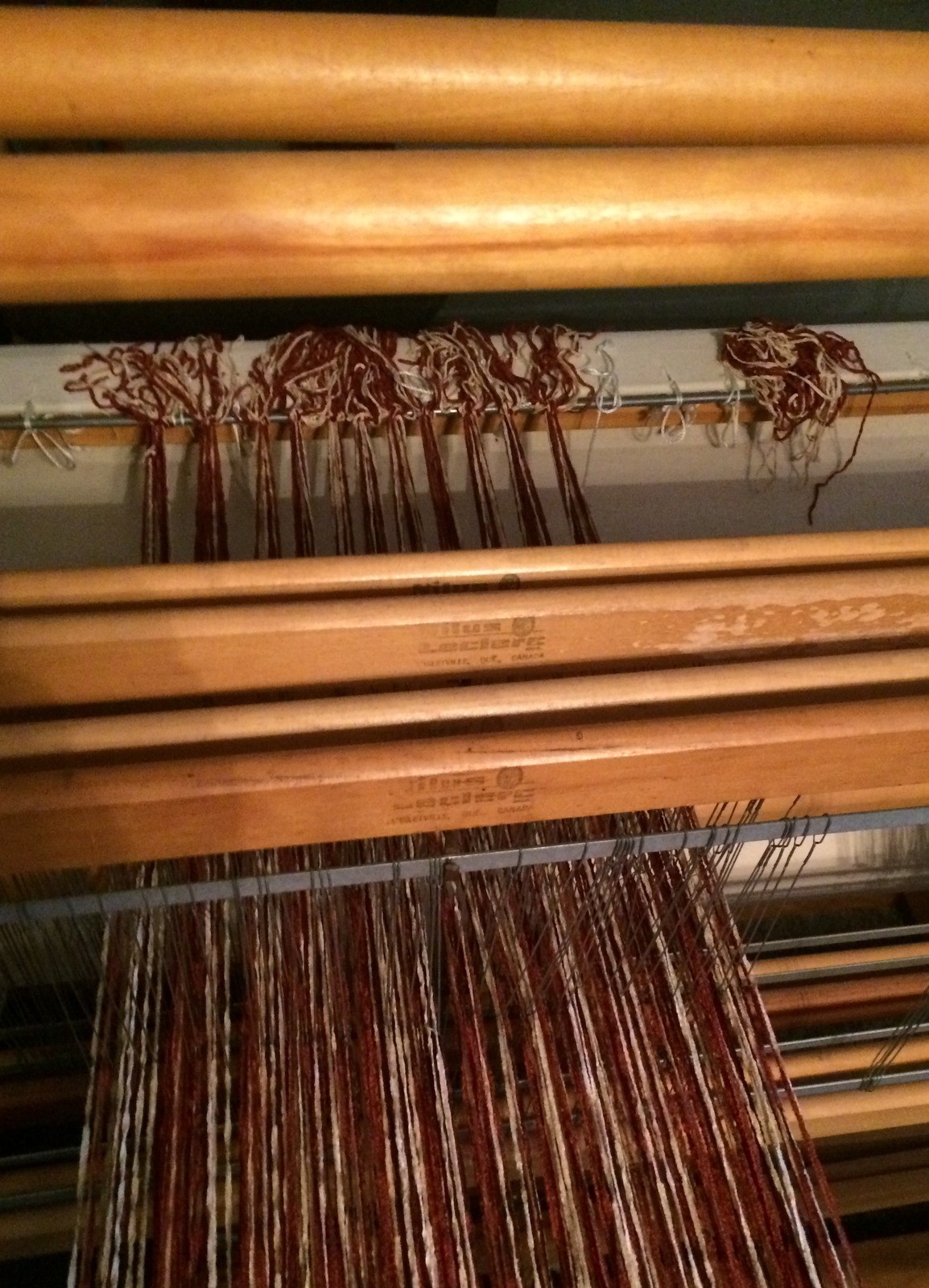 Gorgeous Canadian maple wooden Floor Loom: Le Clerc Nilus