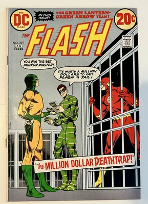 FLASH #219 MILLION DOLLAR DEATHTRAP! DC COMICS NICK CARDY COVER NEAL ADAMS 20¢