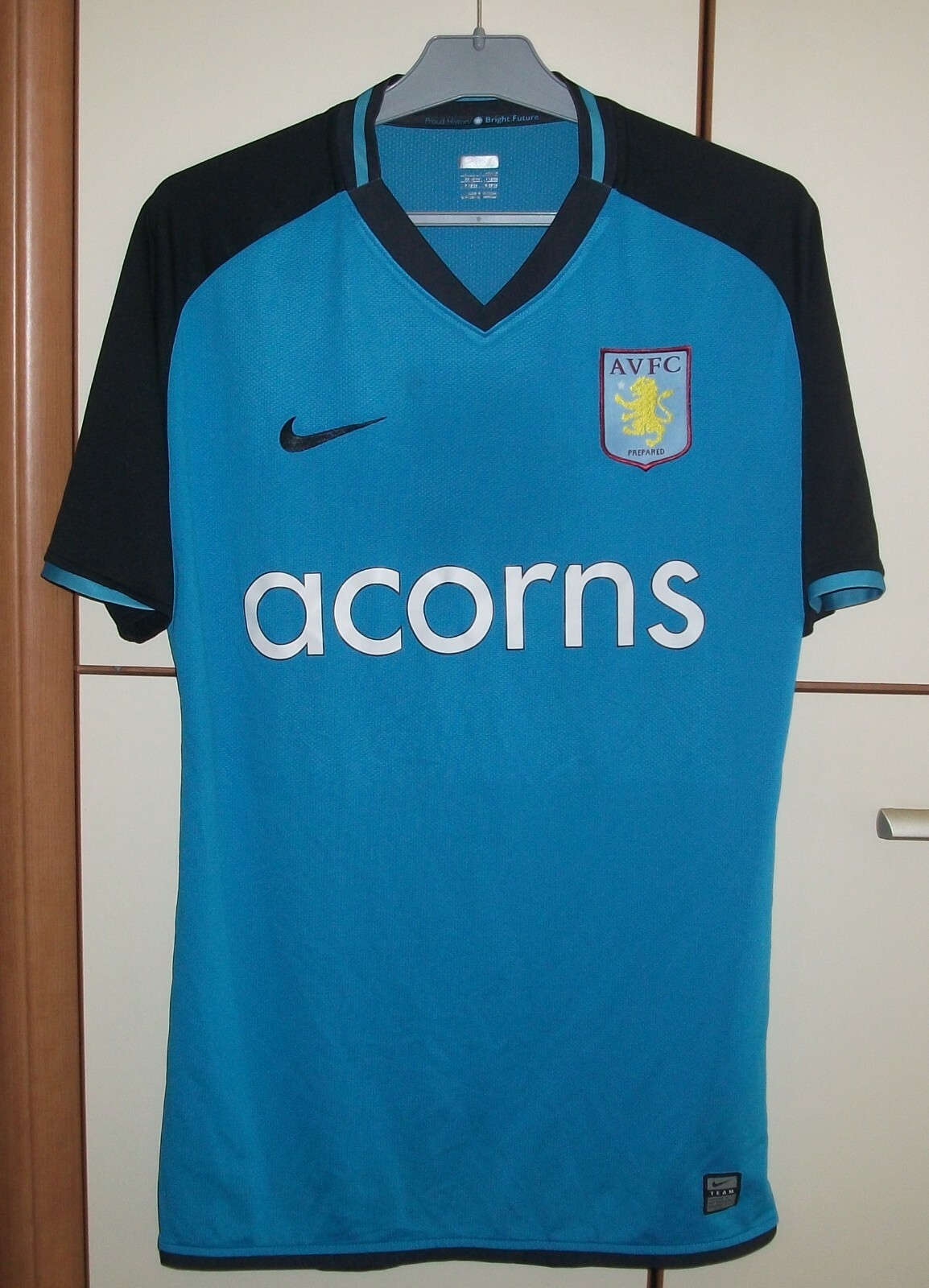 Aston Villa 2008 - 2009 Away football shirt jersey Player