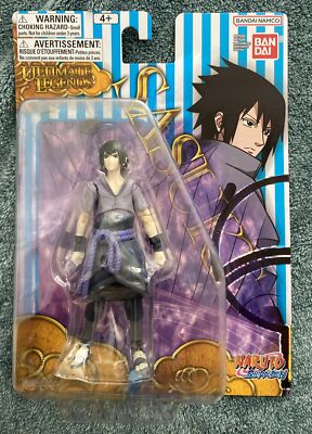 Bandai Naruto Shippuden Ultimate Legends Uchiha Sasuke Adult 4.5 Inch Action