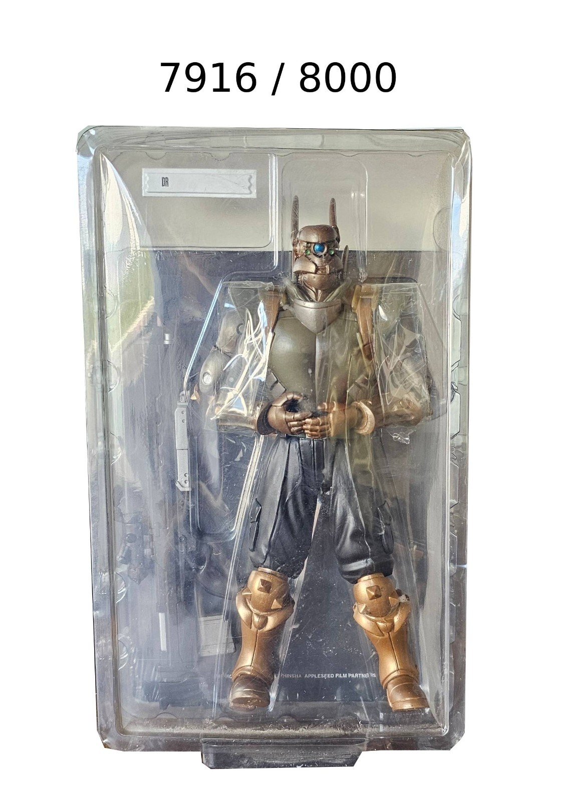 DVD-диск Geneon Appleseed Limited Steelbook с фигуркой Бриареоса 7916/8000