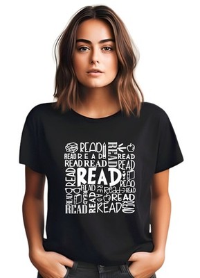 New Read Read Read World Book Day Bookworm Book Lover Reading Teacher T-Shirt