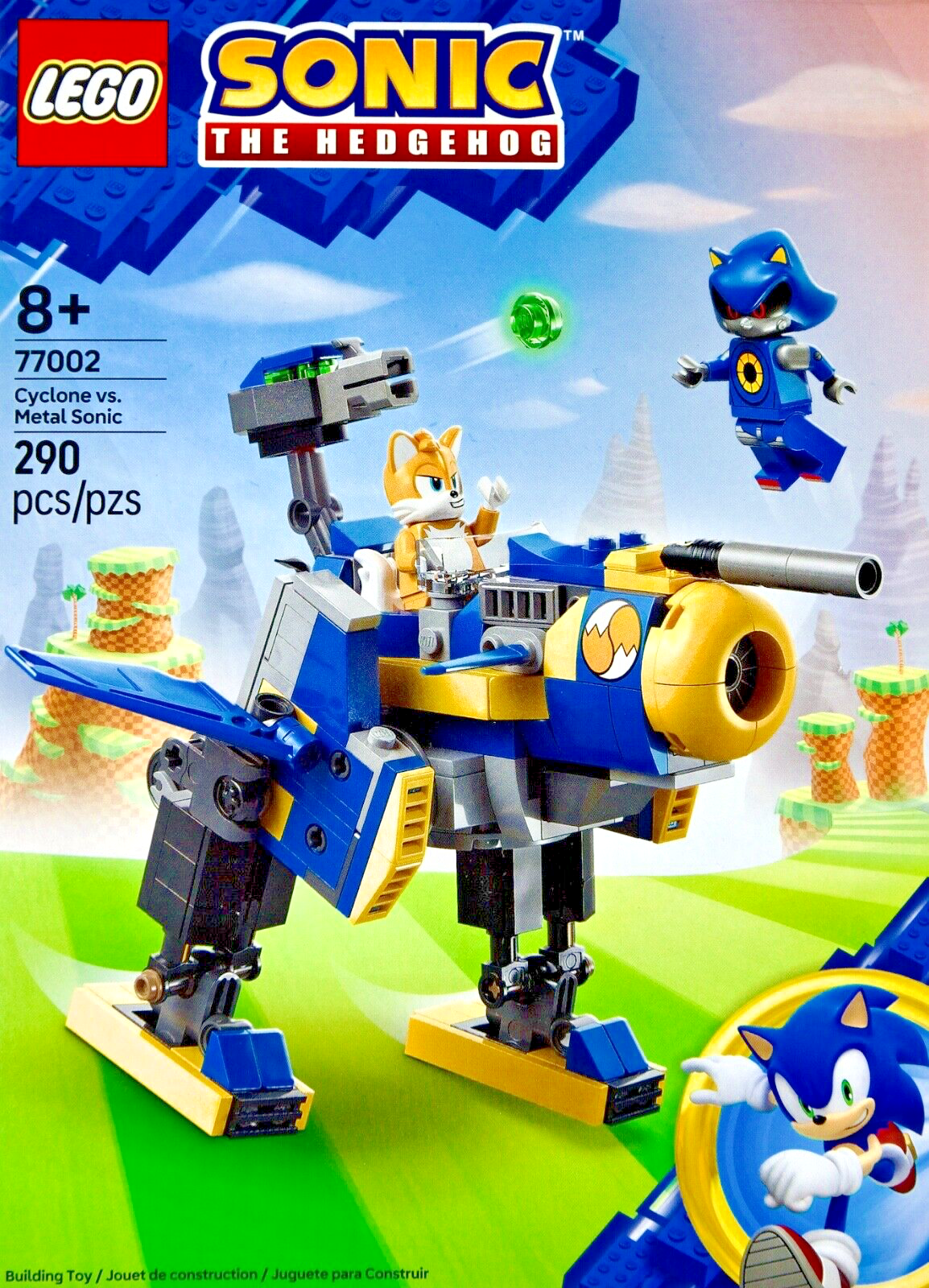 LEGO Sonic the Hedgehog: Cyclone vs Metal Sonic (77002) Building