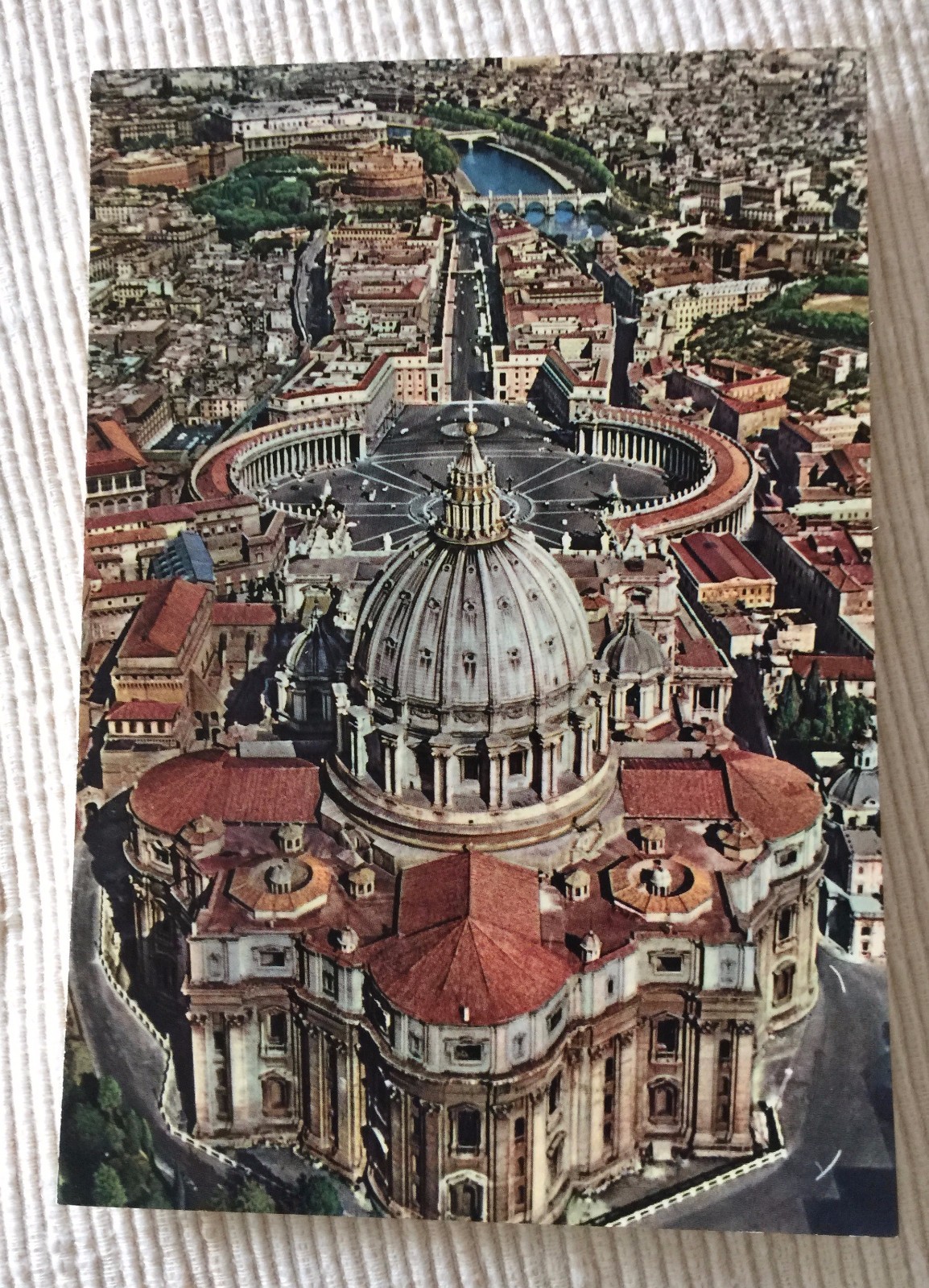 vintage postcard Vatican City Rome Italy photo post card