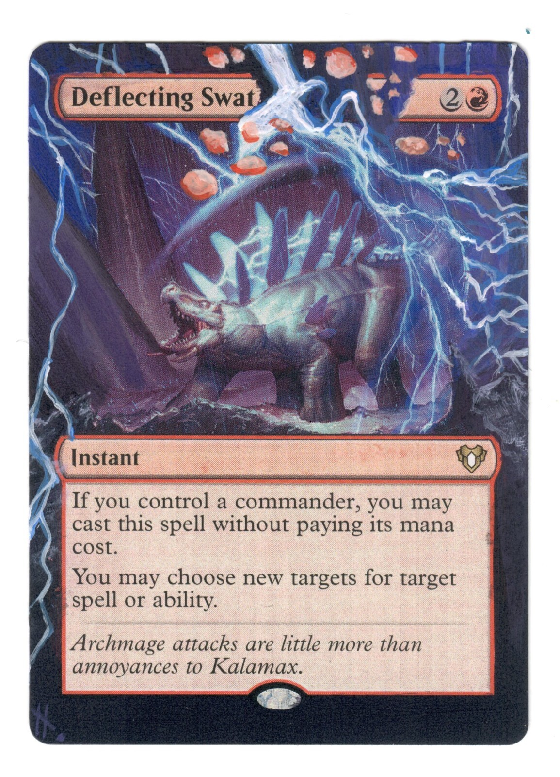MTG 偏向はたき　フルアートfoil 美品 2025年最新】偏向はたき foilの人気アイテム - メルカリ