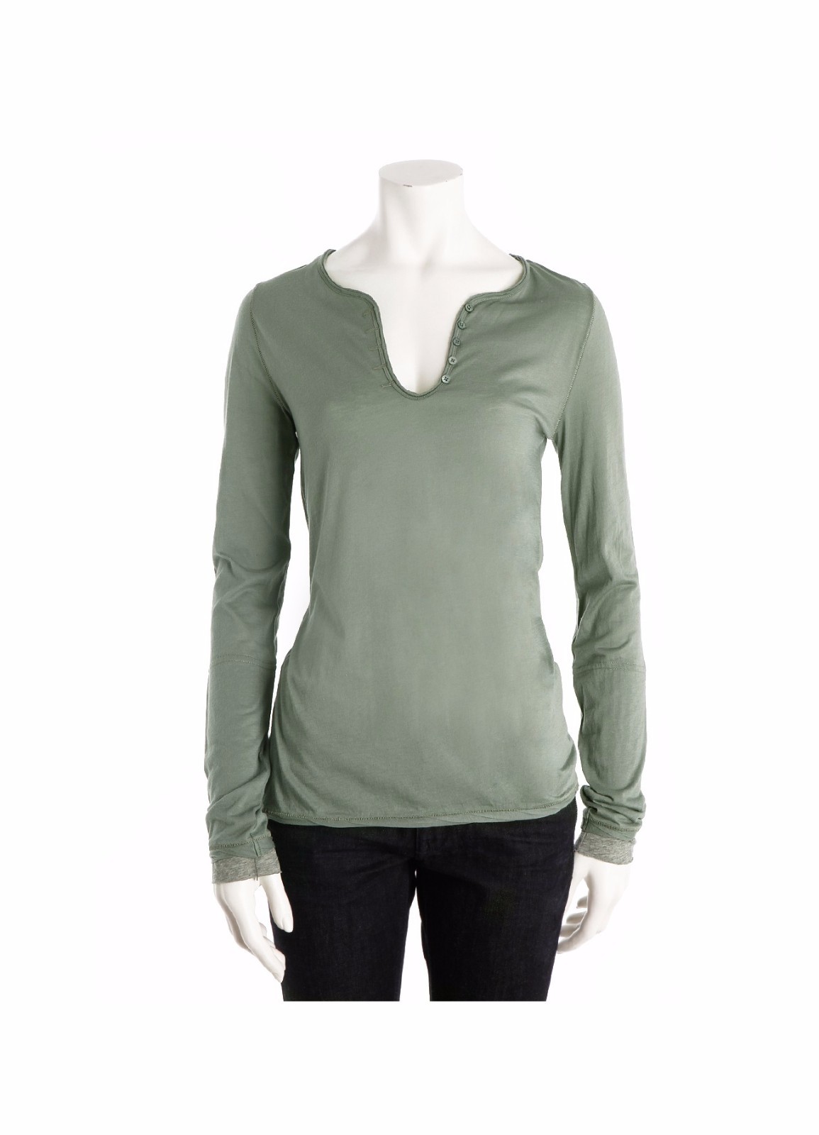 Tシャツ・カットソー ZADIG  VOLTAIRE Men T Shirts JMTS01661 300 Green Zadig & Voltaire T-Shirts And Polos in Green for Men | Lyst UK