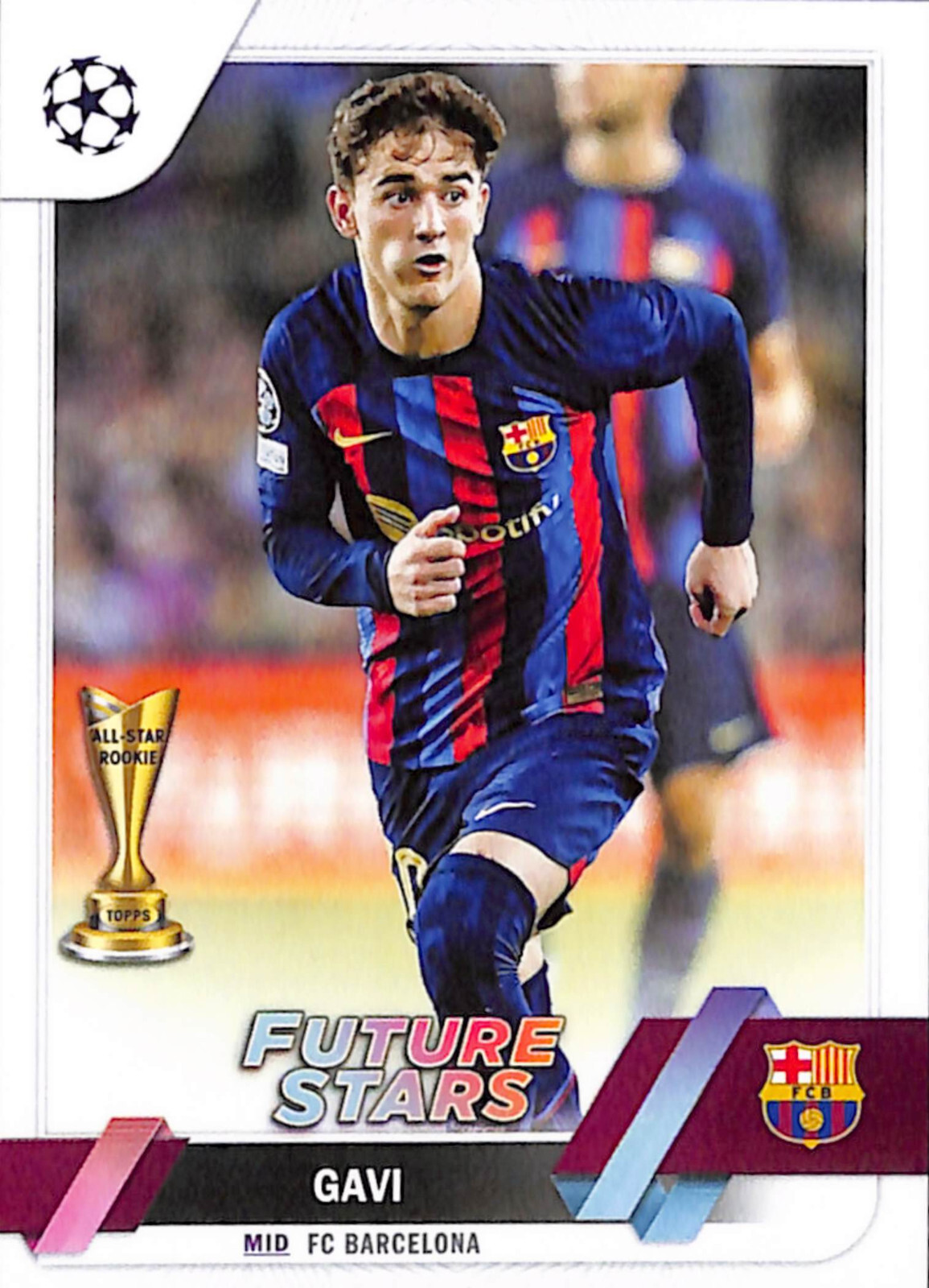 topps now Gavi UCL 012 ガビ バルセロナ Gavi - First UEFA Champions League goal - UCL TOPPS NOW&reg