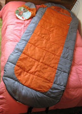 EMBARK 85 X 33 Tall Adult Sleeping Bag 30 Degree F in Stuff Sack