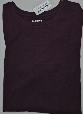Lot of Two Ladies Old Navy Long Sleeve Crewneck Shirts Size Medium Tall -NWT NEW