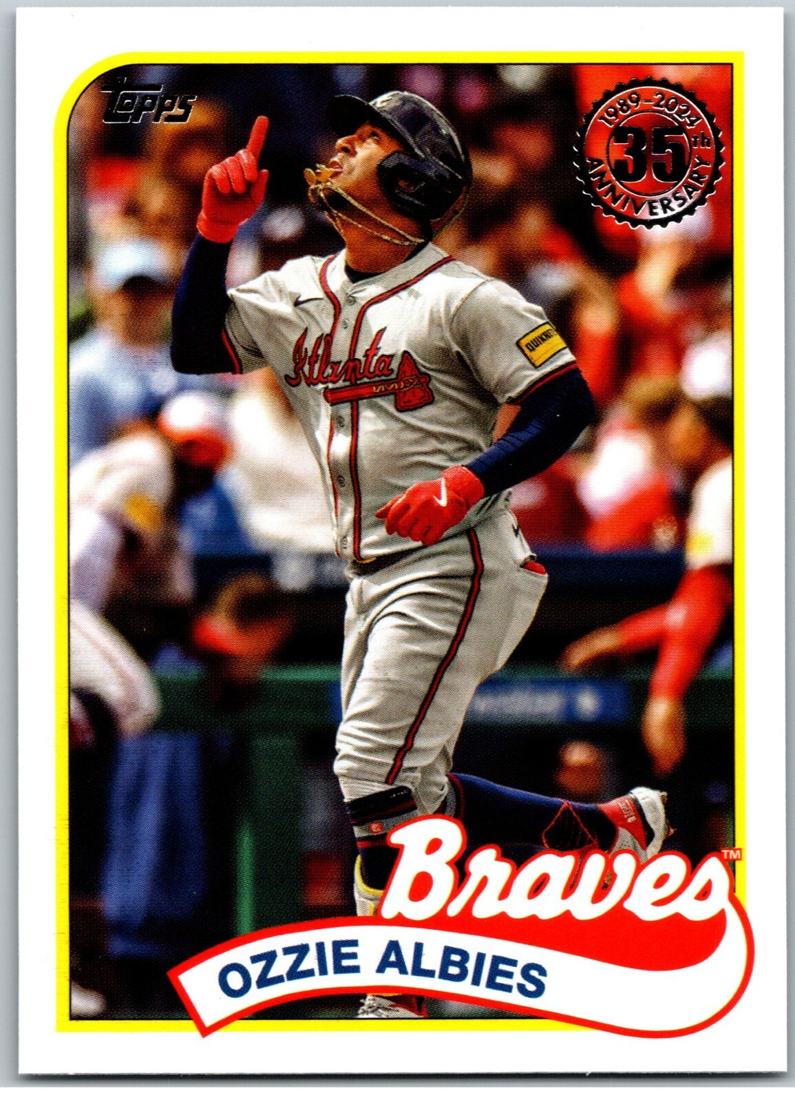 89US-2 Ozzie Albies, Atlanta Braves 2024 Topps Update 1989