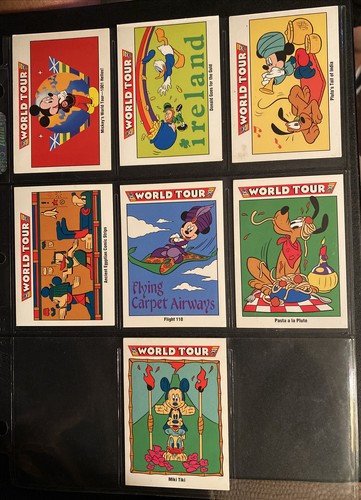 ♥激レア♥　1991 インペルディズニー ミッキーズワールドツアー 1001 1991 Impel Disney World Tour Mickey Mouse Mickey's 1001
