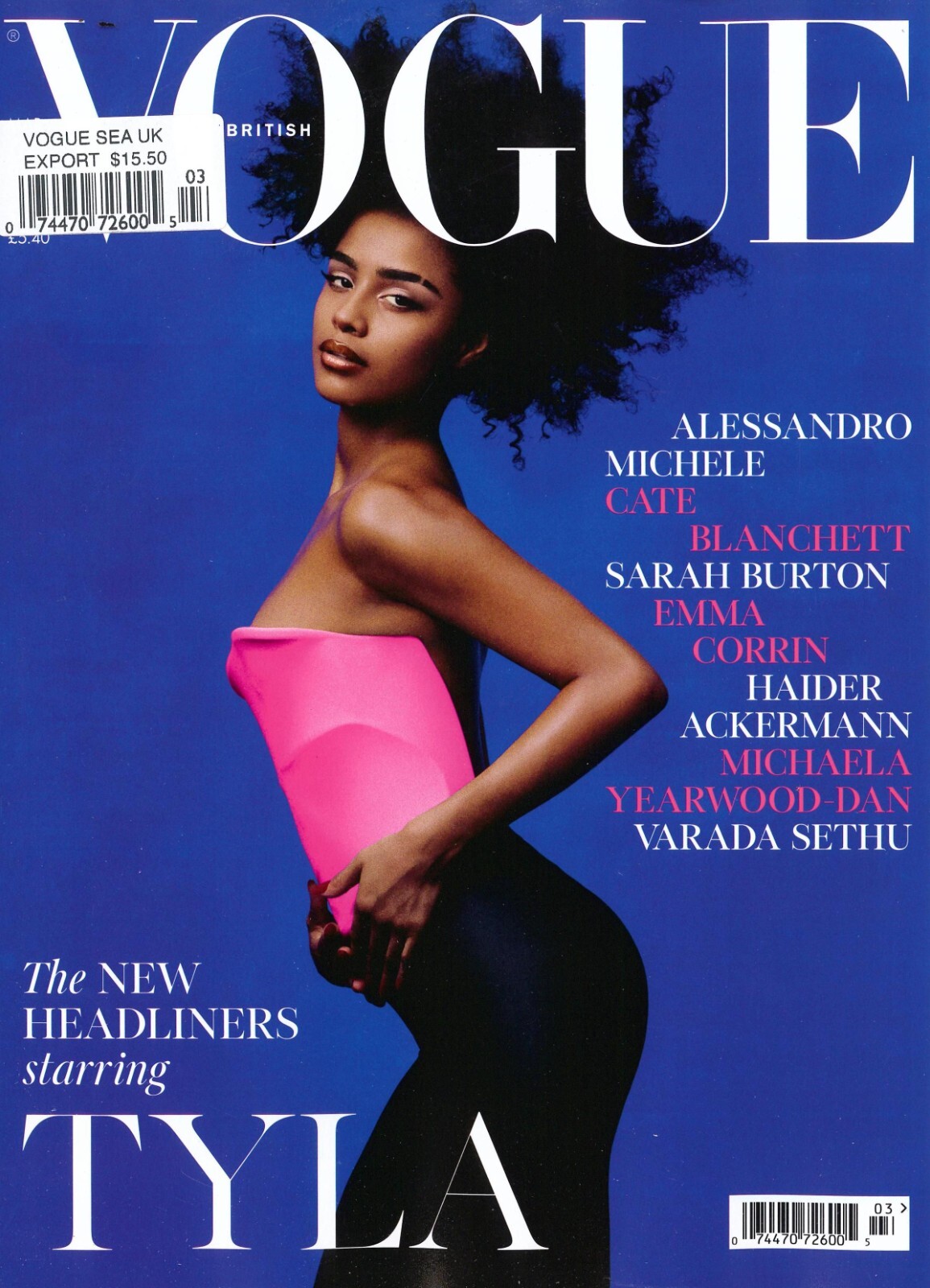 女性情報誌 Vogue Italia Magazine March 2025 VOGUE ITALIA Magazine March 2025 ARIANA GRANDE PURE FANTASY