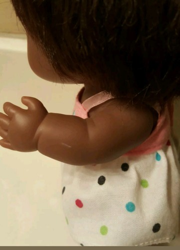 Lot Of 2 Berenguer Toddler black girls Dolls  9