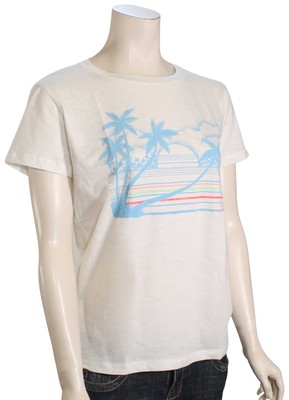 

Женская футболка Billabong Enjoy The Journey — Salt Crystal — новинка, Белый