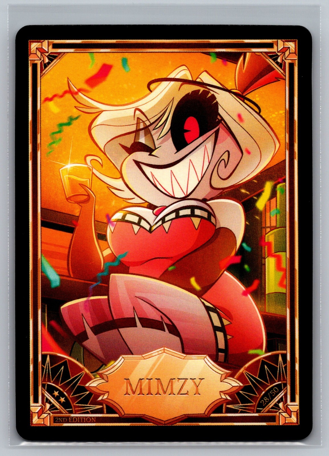 Mimzy Hazbin Hotel 2nd Edition #28 Trading Card Uncommon U