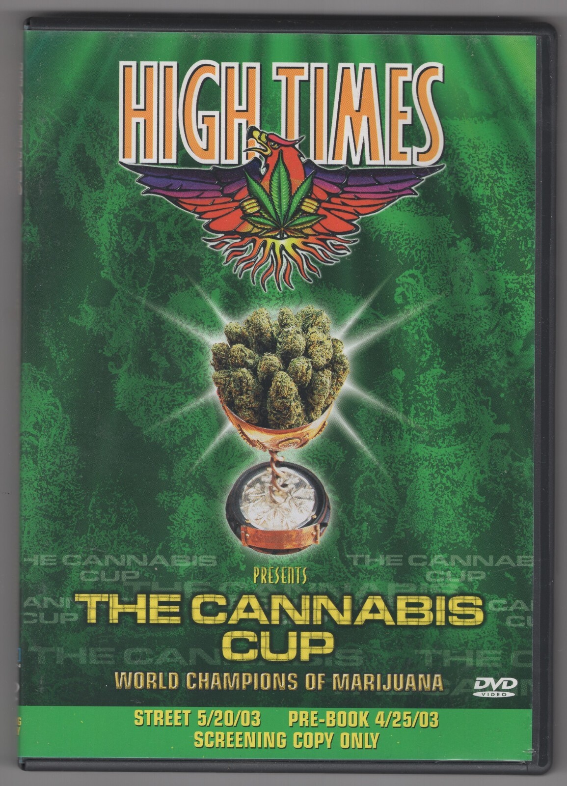 High Times Presents the Cannabis Cup (Brand New Promo DVD