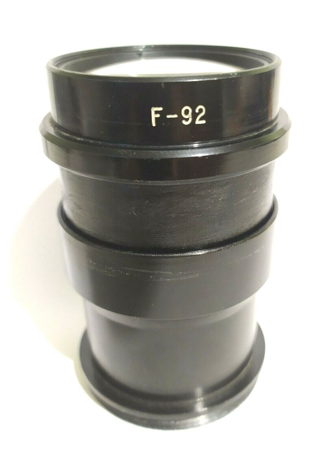 Lens USSR LOMO F-92 (Helios-92) 92mm F/2 for projector Lati Lens USSR LOMO F-92 (Helios-92) 92mm F/2 for projector Lati