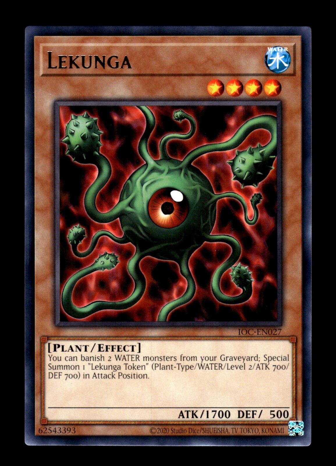 YuGiOh IOC-EN027 R Lekunga NM/MT Invasion of Chaos | eBay