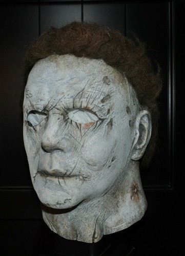 Tots Michael Myers Halloween Mask signed James Jude Court rehal by Kreation X