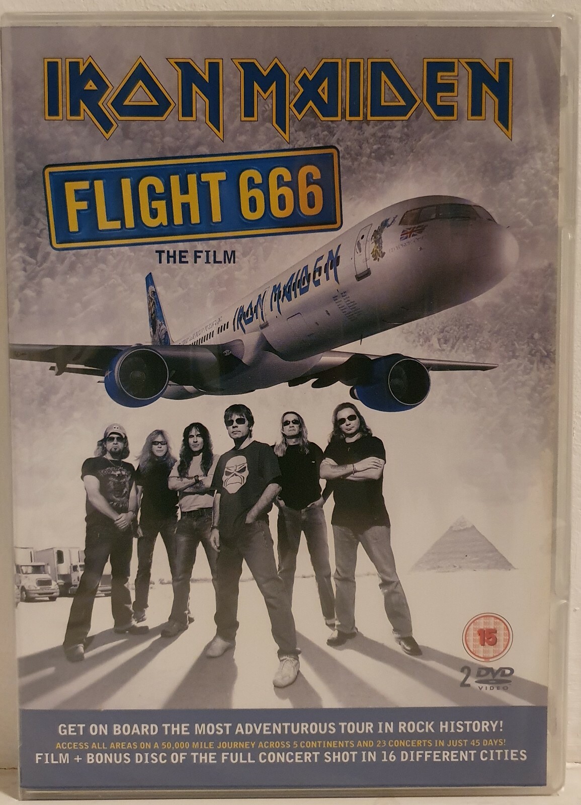 IRON MAIDEN - FLIGHT 666 アメリカ盤ブルーレイ