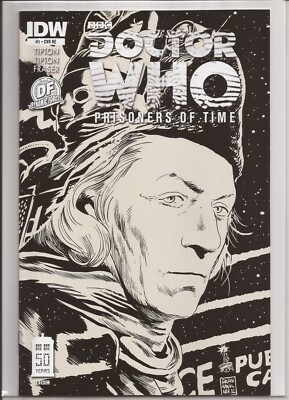 DOCTOR WHO: PRISONERS OF TIME #1 - DF B&W VARIANT LIMITED TO 500 W/DF COA