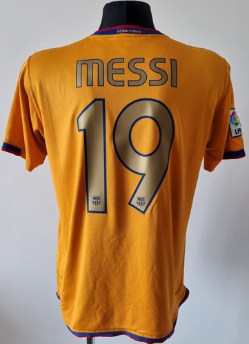 FC Barcelona Nike シャツ Messi 19 Nike 2007-08 FC Barcelona Home Shirt Messi #19 Unicef Size