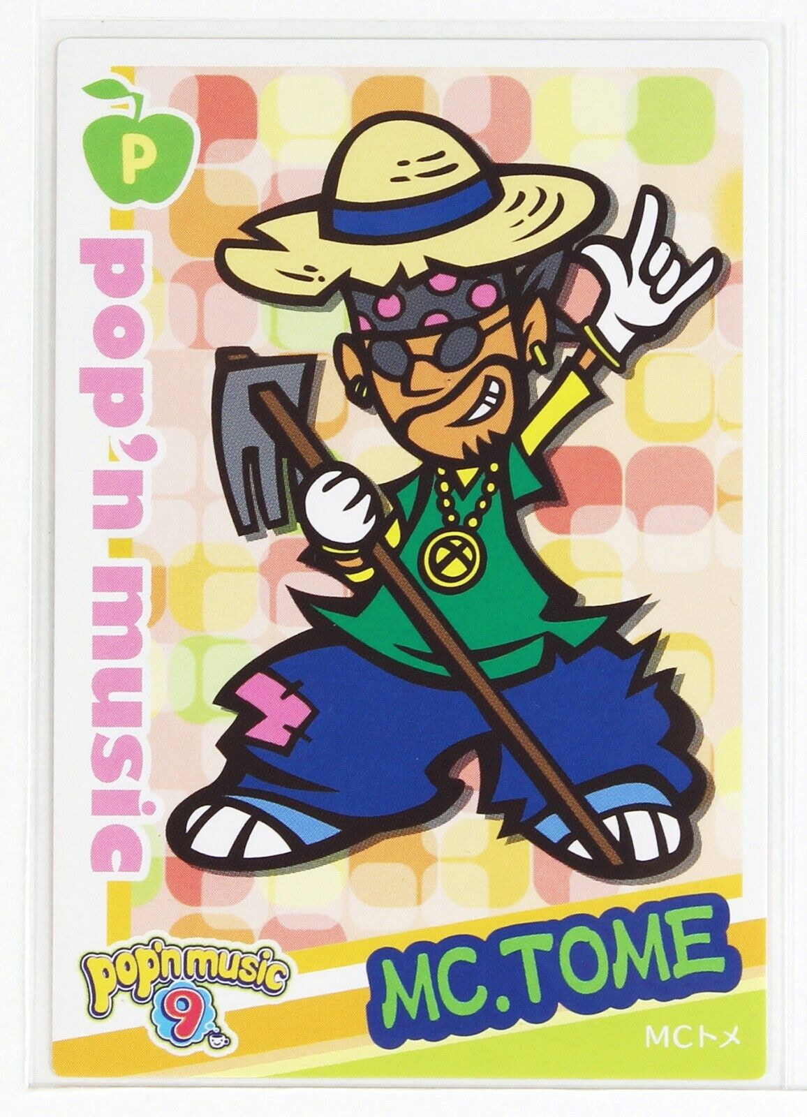 Pop'n Music Card PD19N020 Mc Tome KONAMI Japan Game Pop'n Music Card PD19N020 Mc Tome KONAMI Japan Game