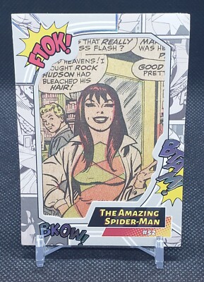 2024 Finding Unicorn Marvel Evolution Comic Book Card Amazing Spider-Man #52 /30