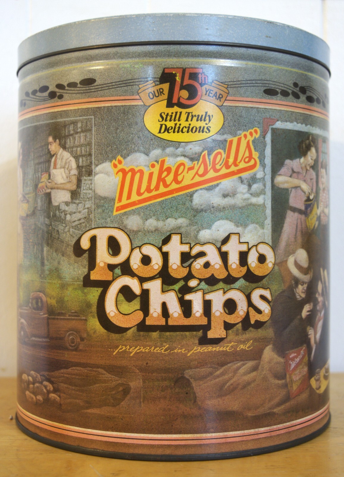 貴重！MUSSER'S POTATO CHIPS 缶アメリカンアンティーク 貴重！MUSSER'S POTATO CHIPS 缶アメリカンアンティーク